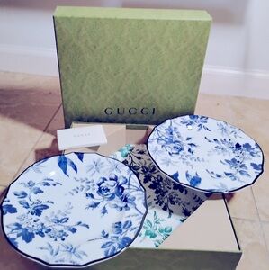Gucci Ginori Dessert Plates/Cruise 2024